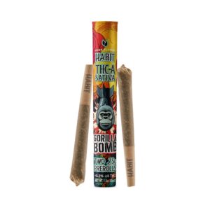 Habit THCa Pre-Roll – Gorilla Bomb