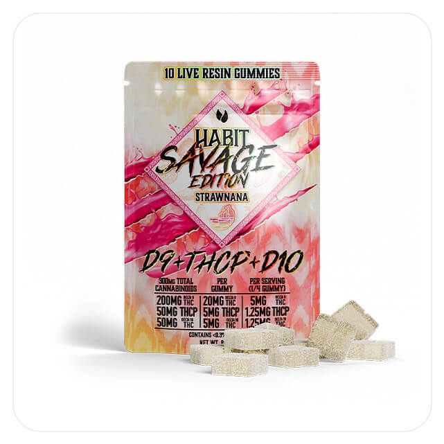 Savage THCP Gummies – Strawnana