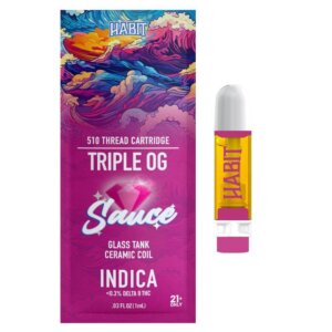 1G THCA Cartridges – Triple OG