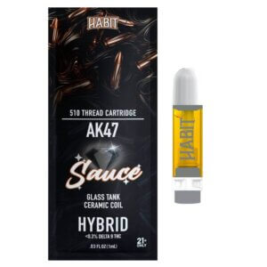 1G THCa Cartridge – AK-47 (Hybrid)