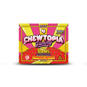 CHEWTOPIA 50mg Delta-9 Gummies – Strawberry Lemonade