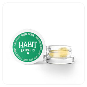 1g THca Diamond Sauce Live Resin Badder - Green Crack