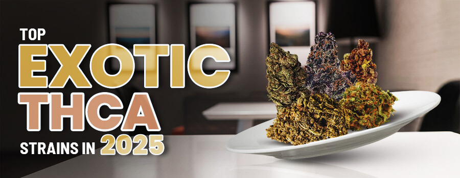 Top Exotic THCa Strains in 2025